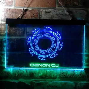 Denon DJ Logo Neon-Like LED Sign