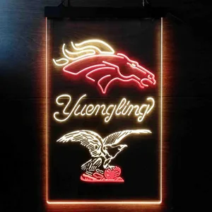 Denver Broncos Yuengling Neon-Like LED Sign