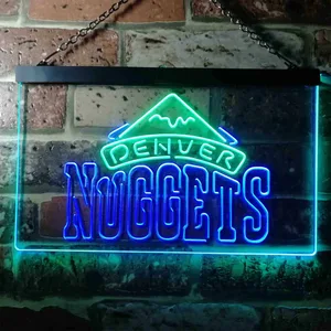 Denver Nuggets Logo Neon-Like LED Sign - Legacy Edition