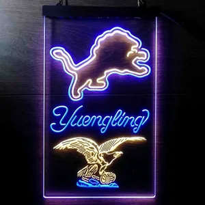 Detroit Lions Yuengling Neon-Like LED Sign