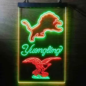 Detroit Lions Yuengling Neon-Like LED Sign