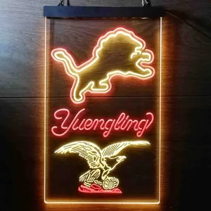 Detroit Lions Yuengling Neon-Like LED Sign