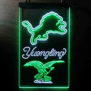 Detroit Lions Yuengling Neon-Like LED Sign