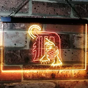Detroit Tigers Logo 1 Neon-Like LED Sign - Legacy Edition