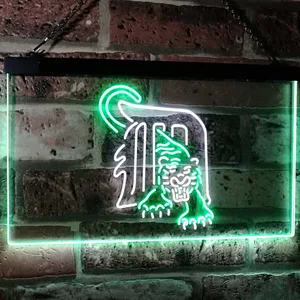 Detroit Tigers Logo 1 Neon-Like LED Sign - Legacy Edition