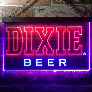 Dixie Beer Banner 1 Neon-Like LED Sign