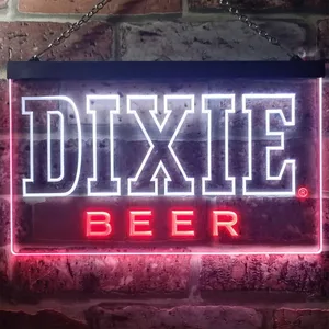 Dixie Beer Banner 1 Neon-Like LED Sign