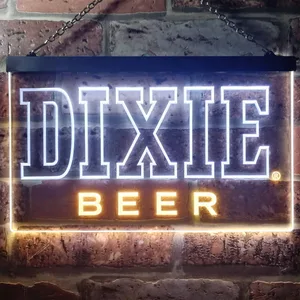Dixie Beer Banner 1 Neon-Like LED Sign