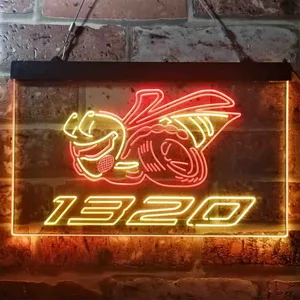 Dodge Challenger Angry Bee 1320 Neon-Like LED Sign