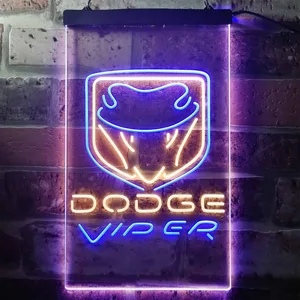 Dodge Viper Fangs 2 Neon-Like LED Sign