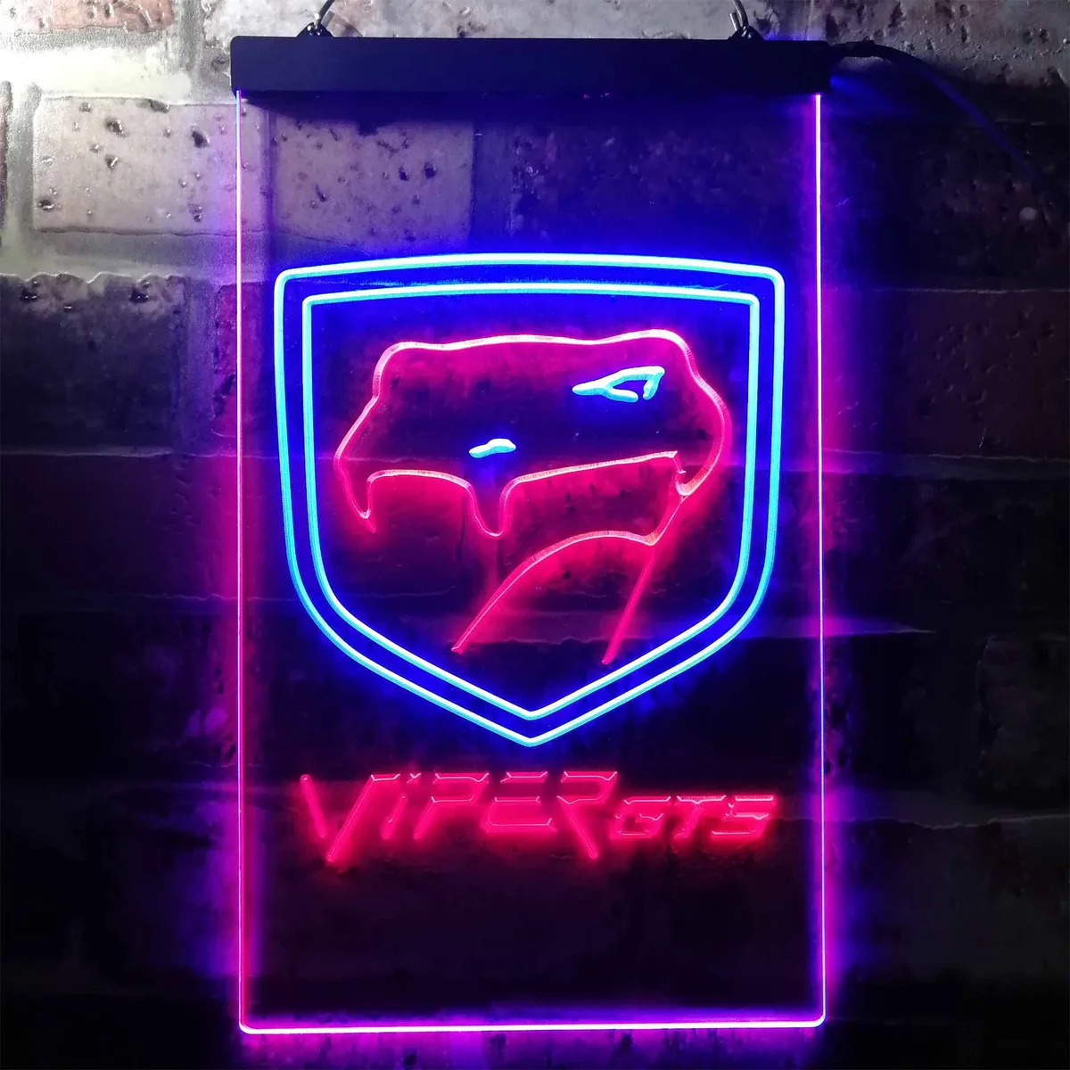 Dodge Viper GTS Neon-Like LED Sign