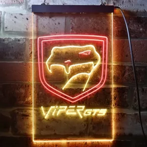 Dodge Viper GTS Neon-Like LED Sign