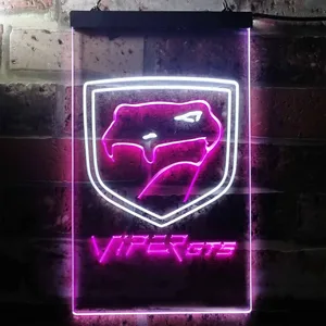 Dodge Viper GTS Neon-Like LED Sign