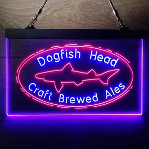 Dogfish Head Craft Brewed Ales Neon-Like LED Sign