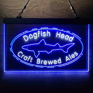 Dogfish Head Craft Brewed Ales Neon-Like LED Sign
