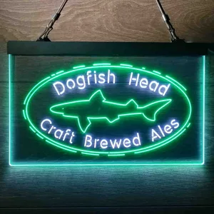Dogfish Head Craft Brewed Ales Neon-Like LED Sign