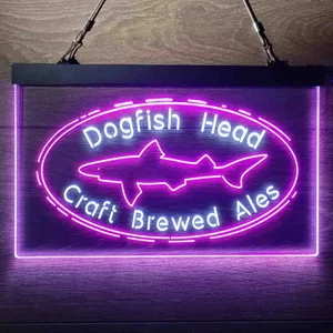 Dogfish Head Craft Brewed Ales Neon-Like LED Sign