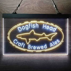 Dogfish Head Craft Brewed Ales Neon-Like LED Sign