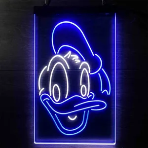 Donald Duck Head Neon-Like LED Sign