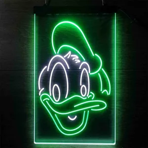 Donald Duck Head Neon-Like LED Sign