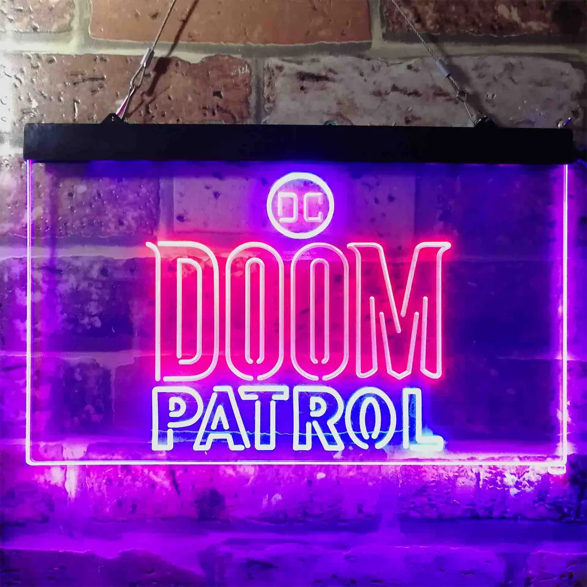 Doom Patrol Neon-Like LED Sign