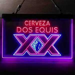 Dos Equis Cerveza Neon-Like LED Sign