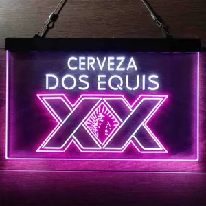 Dos Equis Cerveza Neon-Like LED Sign