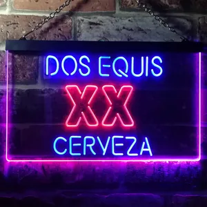 Dos Equis Logo 1 Neon-Like LED Sign