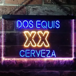 Dos Equis Logo 1 Neon-Like LED Sign