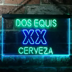 Dos Equis Logo 1 Neon-Like LED Sign