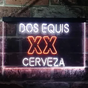 Dos Equis Logo 1 Neon-Like LED Sign