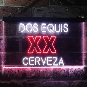 Dos Equis Logo 1 Neon-Like LED Sign