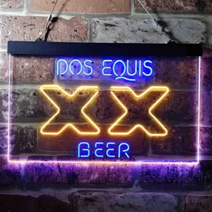 Dos Equis Logo 2 Neon-Like LED Sign
