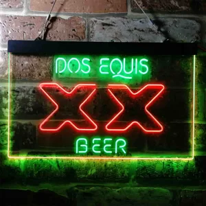 Dos Equis Logo 2 Neon-Like LED Sign