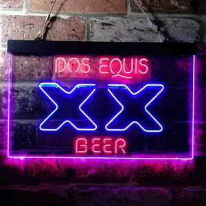 Dos Equis Logo 2 Neon-Like LED Sign