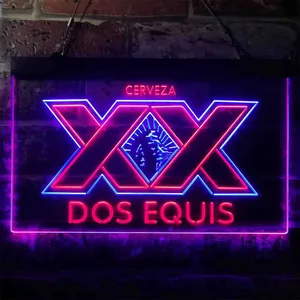 Dos Equis Logo Neon-Like LED Sign