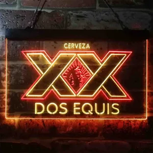 Dos Equis Logo Neon-Like LED Sign