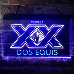 Dos Equis Logo Neon-Like LED Sign