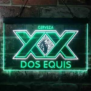 Dos Equis Logo Neon-Like LED Sign