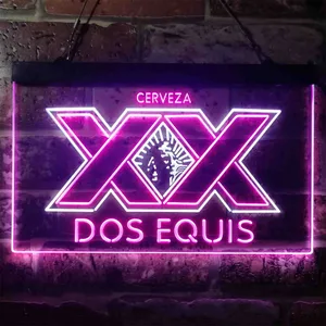 Dos Equis Logo Neon-Like LED Sign