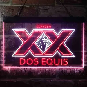 Dos Equis Logo Neon-Like LED Sign