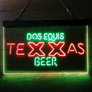 Dos Equis Texas Beer Neon-Like LED Sign