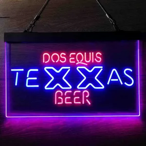 Dos Equis Texas Beer Neon-Like LED Sign