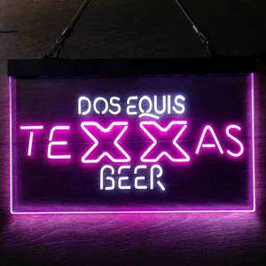 Dos Equis Texas Beer Neon-Like LED Sign