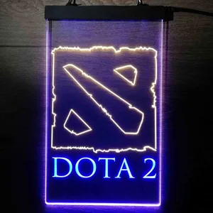 Dota 2 Logo Neon-Like LED Sign
