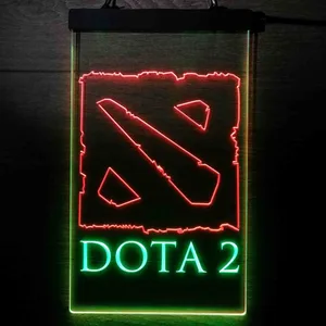 Dota 2 Logo Neon-Like LED Sign