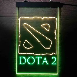 Dota 2 Logo Neon-Like LED Sign
