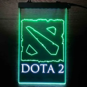 Dota 2 Logo Neon-Like LED Sign