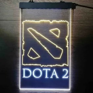 Dota 2 Logo Neon-Like LED Sign