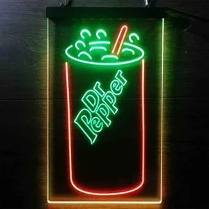 Dr. Pepper Cup  Neon-Like LED Sign